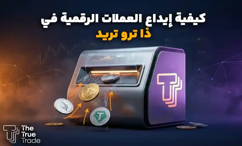 كيفية إيداع العملات الرقمية في ذا ترو تريد