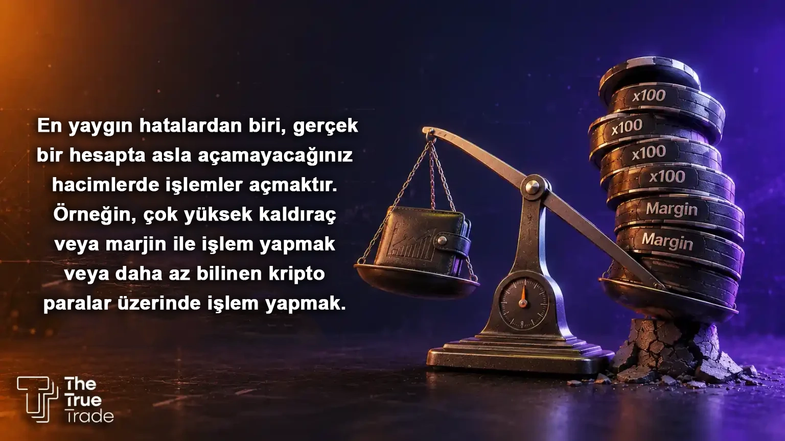 Gerçek Dışı Sermaye ve Hacimle İşlem Yapmak