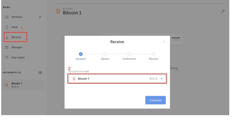 انتقال ارز از صرافی به کیف پول 3