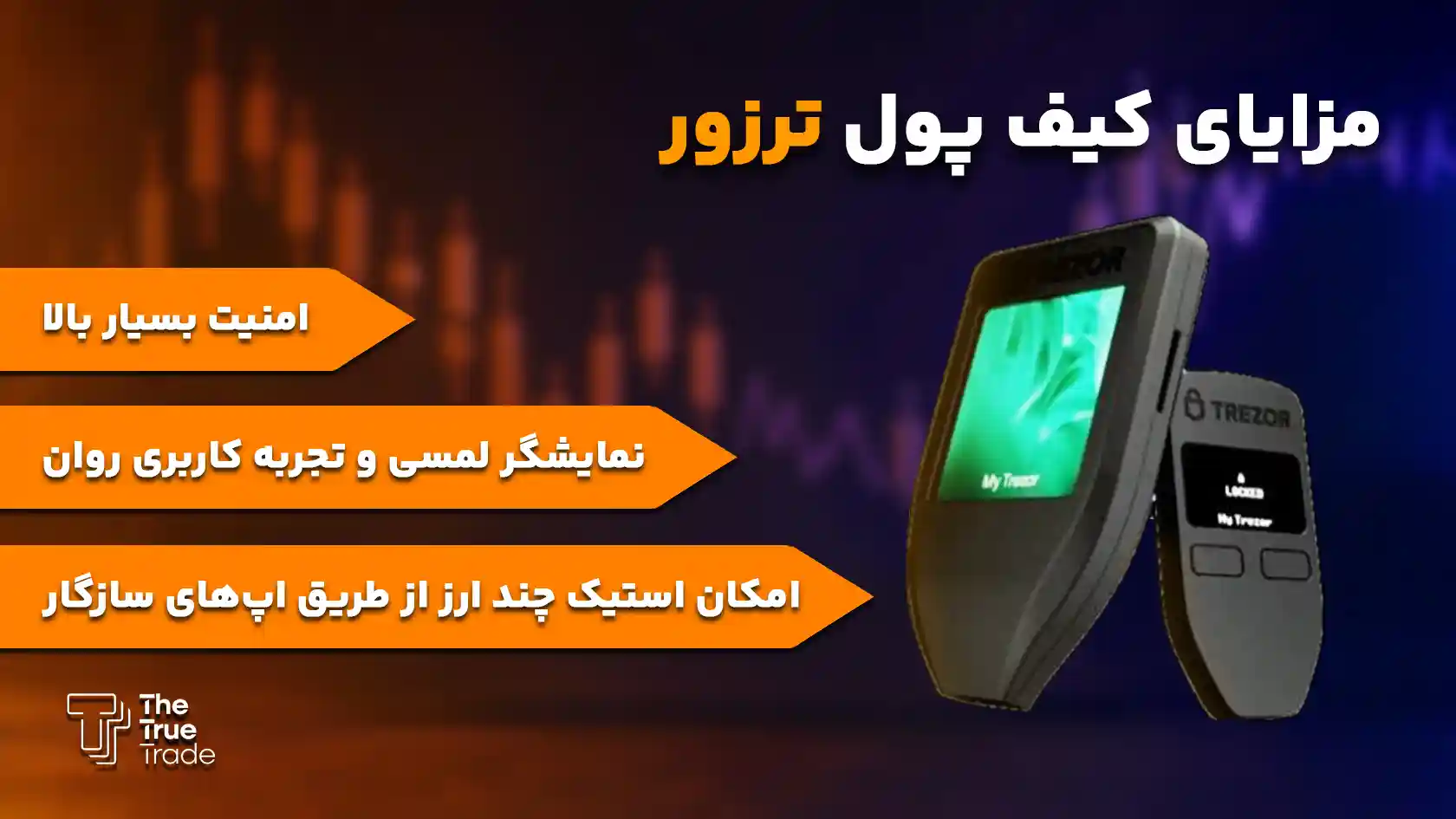 کیف پول ترزور (Trezor) یکی از امن‌ترین کیف پول‌های سخت‌افزاری است