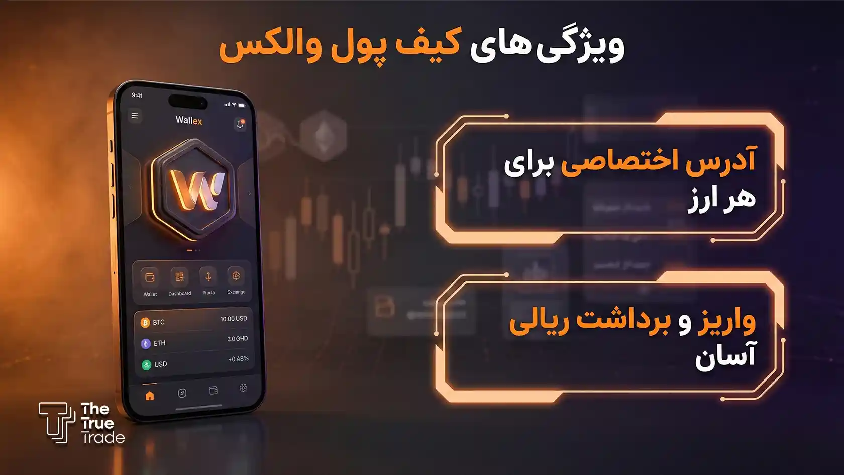 صرافی والکس (Wallex) نیز مانند سایر صرافیهای معتبر داخلی، دارای کیف پول اختصاصی و داخلی است. - بهترین کیف پول ایرانی صرافی والکس (Wallex) نیز مانند سایر صرافیهای معتبر داخلی، دارای کیف پول اختصاصی و داخلی است.