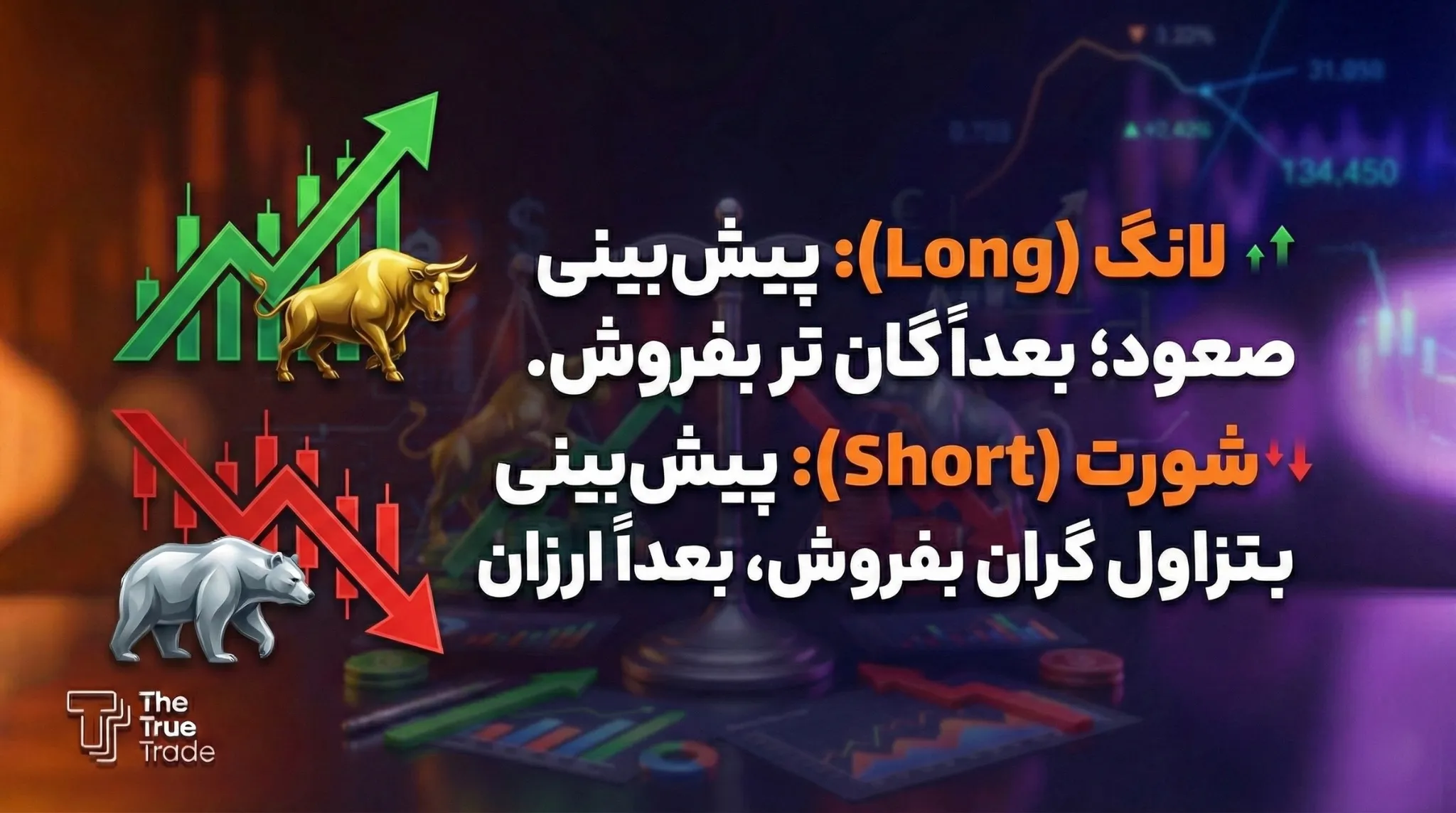 پوزیشن لانگ و شورت چیست؟ معرفی انواع معاملات long و short در ترو ترید - لانگ و شورت پوزیشن لانگ و شورت چیست؟ معرفی انواع معاملات long و short در ترو ترید