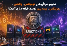 آمریکا نوبیتکس و سه صرافی رمزارز ایرانی دیگر را تحریم کرد