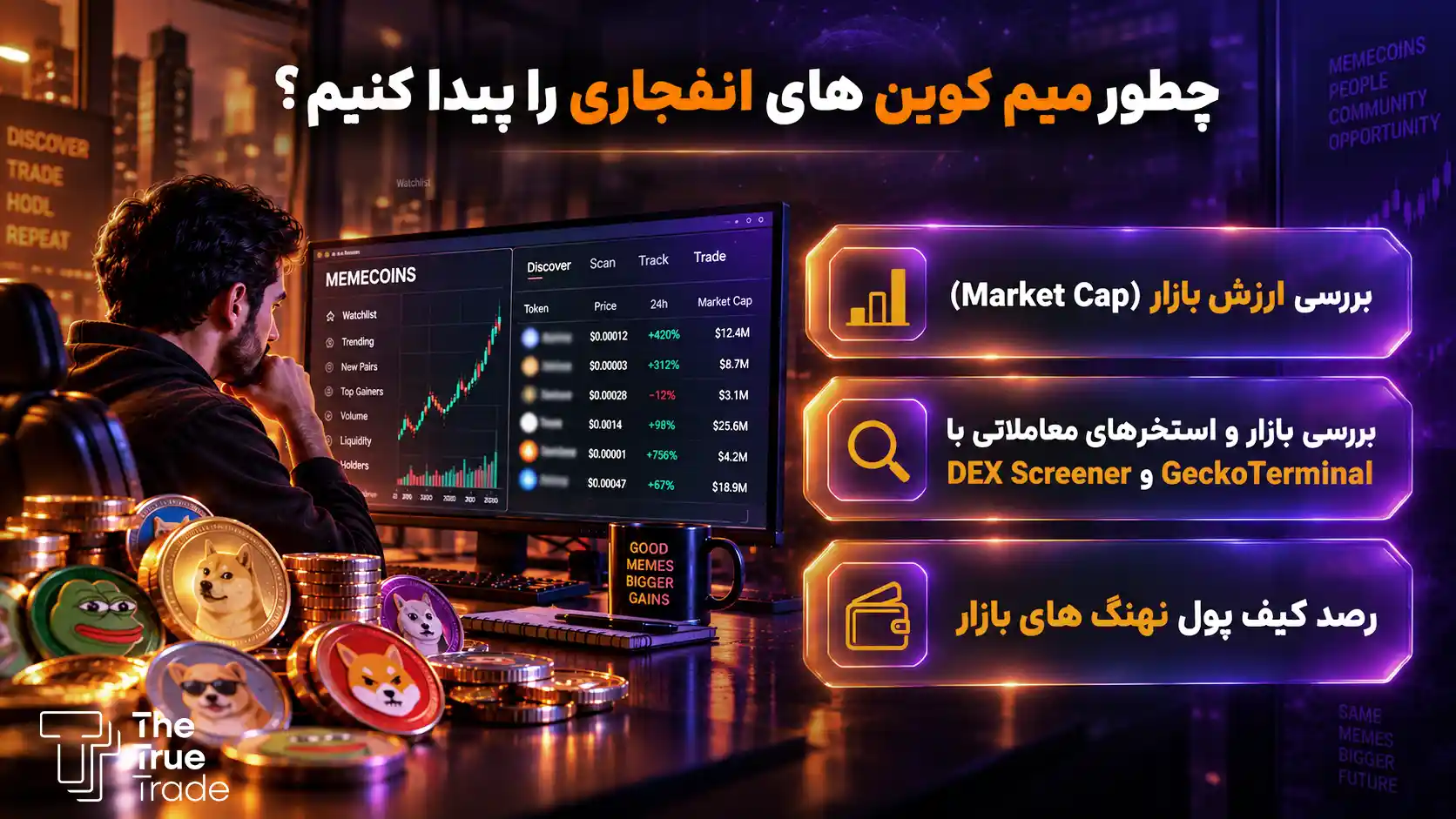 چطور میم کوین های انفجاری را پیدا کنیم؟