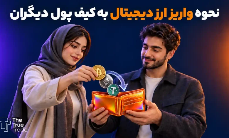نحوه واریز ارز دیجیتال به کیف پول ارز دیجیتال+ تصویری